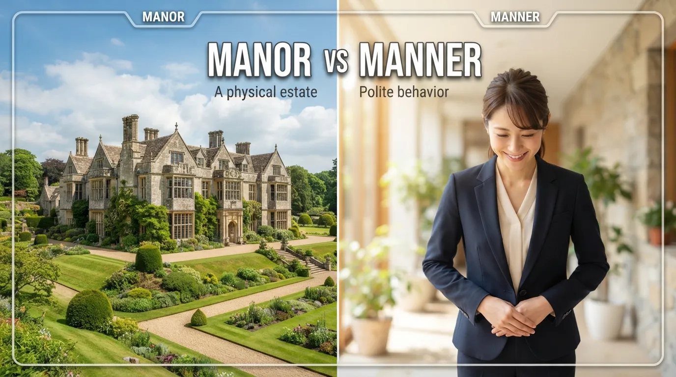 Manor or Manner
