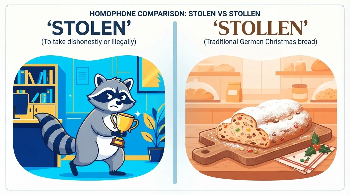 Stolen or Stollen