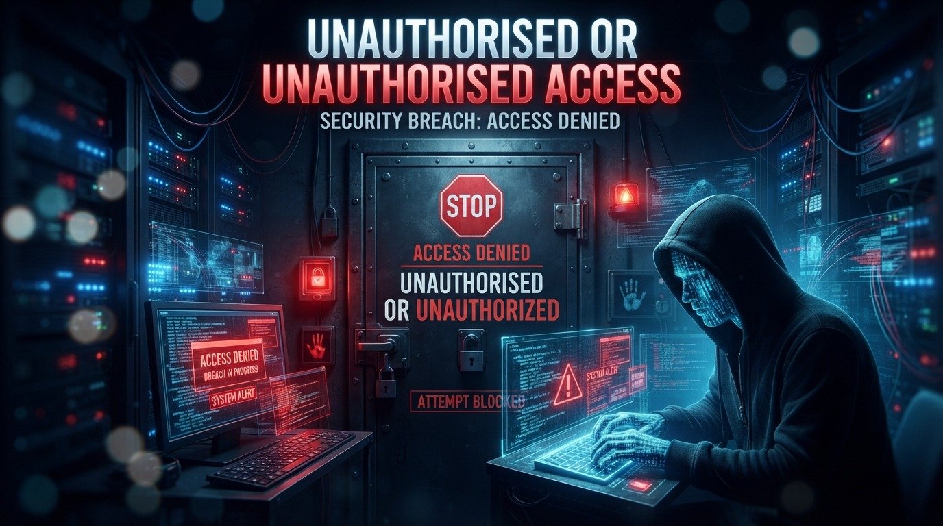 Unauthorised or Unauthorized