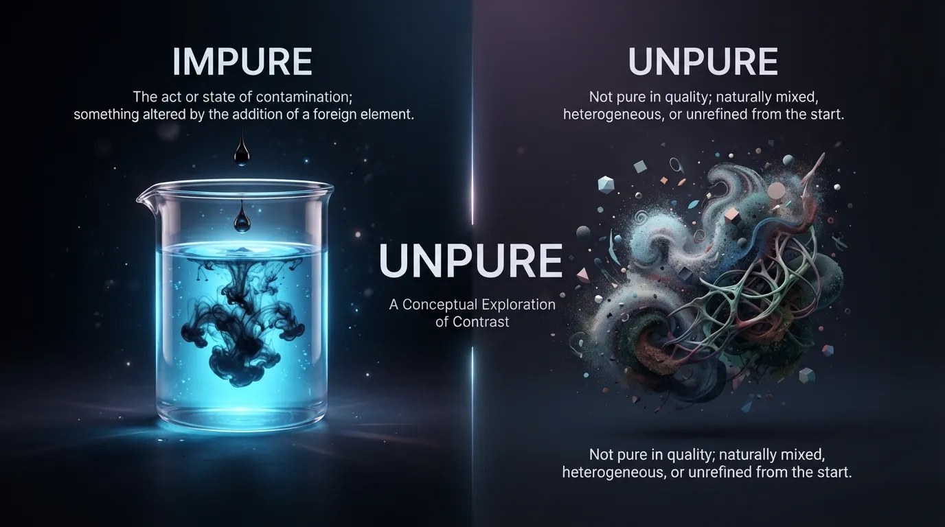 Unpure or impure