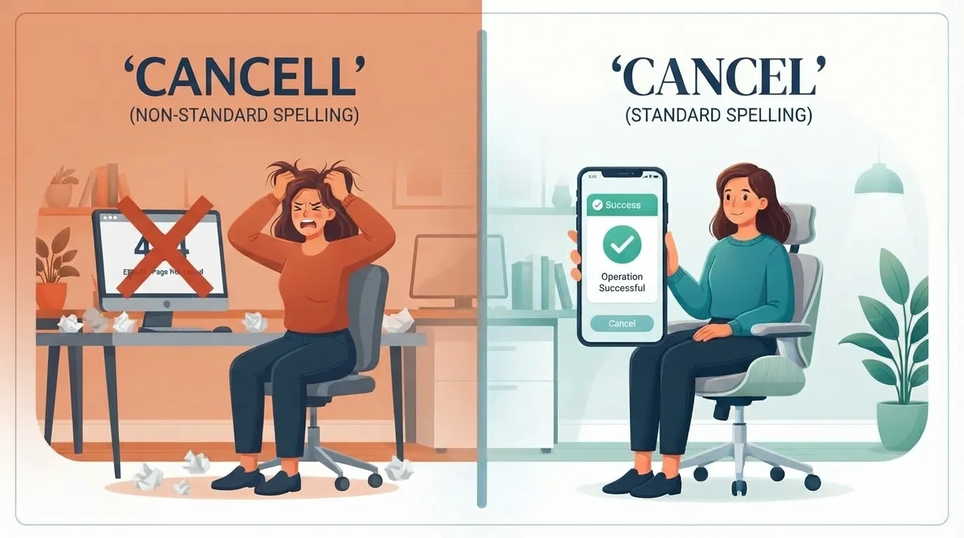 Cancell or Cancel