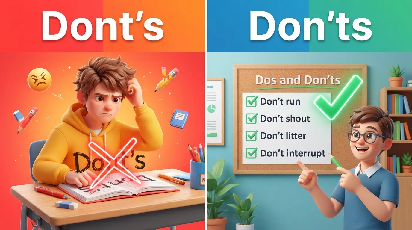 Donts or donts