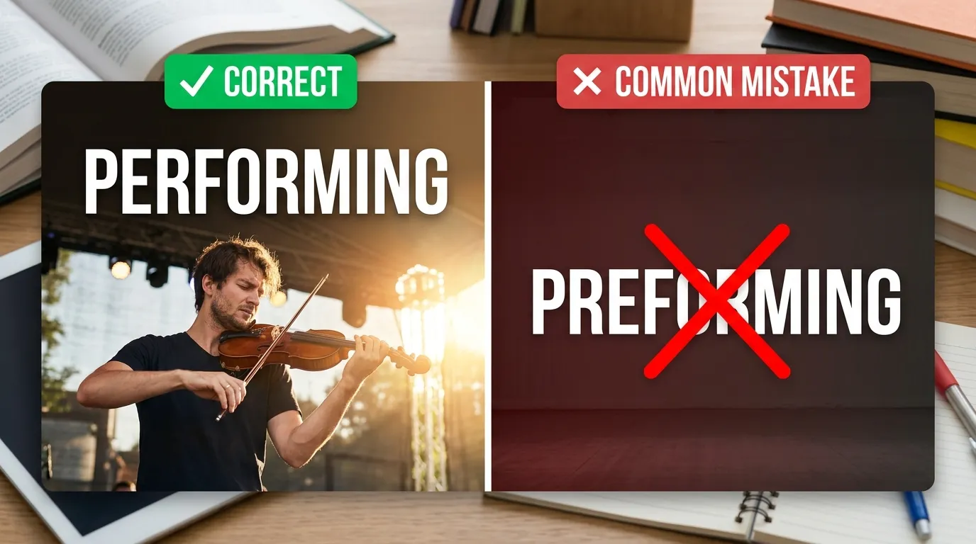 Performing or Preforming