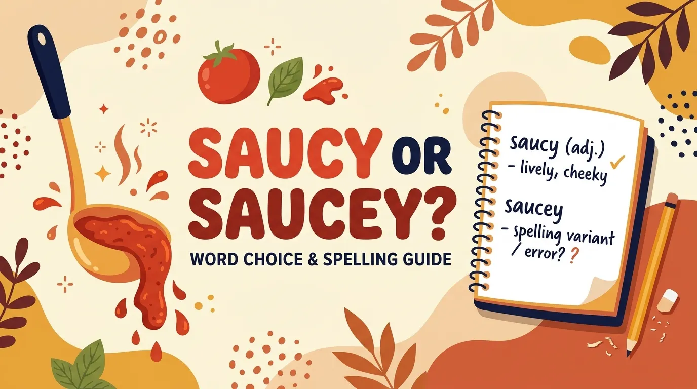 Saucey or Saucy